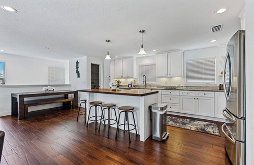 New Smyrna Beach House | Gorgeous home with pool! Walk to car free beach! 4717S
