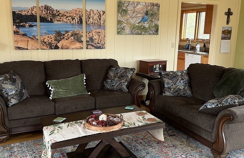 Mountain Club Cabin | Gorgeous Views from this 3-bed, 2-bath home in the pines - 10 min to Prescott
