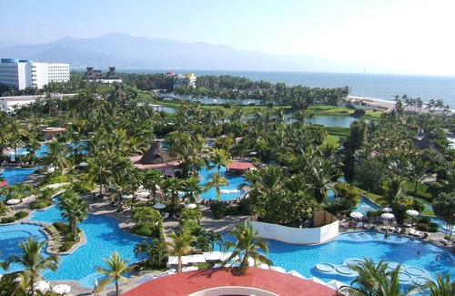 Valle Dorado Condo | Grand Mayan ,Nuevo Vallarta,Two Bedroom Suite with Kitchen, Terrace with Pool