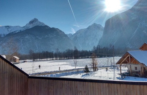 Le Bourg-d'Oisans Apartment | Great equipped big apartment with breathtaking view, privacy terrace