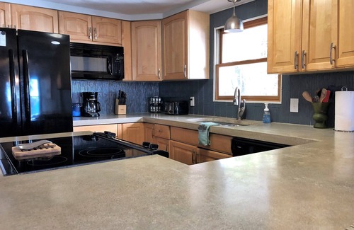 Cheboygan House | Great Lake Home with stunning Mac Bridge views, 150' private beach. Pet Friendly