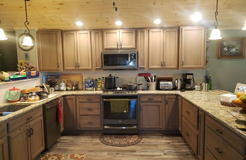 Jersey Mills House | Great location directly on Big Pine Creek with trail access