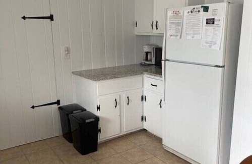 Stone Harbor House | Great location. This ranch style duplex features two bedrooms and one bath. Window air conditioning and nice patio with gas grill, table and chairs. Off street parking. Just a short stroll to the beach and all that Stone Harbor has to offer! Pe