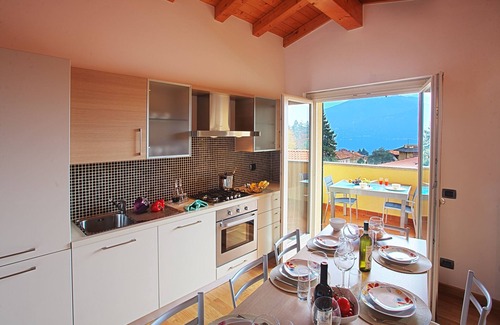 Griante Apartment | Griante Residence Apartment 9 with pool and spa by Italian Apartments.