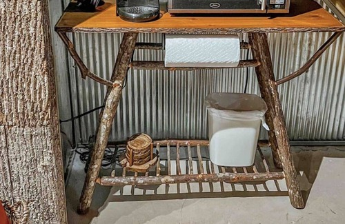 Canton Cabin | Guest suite in A-frame cabin with private entrance/private bath