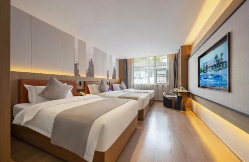 Wulingyuan Hotel | 归源臻品酒店-About 3 kilometers from the east gate of the Forest Park-advance reservation of scenic area tickets-free Chinese and Western buffet breakfast-free self-service laundry-English customer service