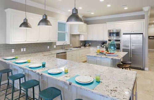 Gulf Shores House | Gulf Front House on W. Beach, 9/9 bath, With Pool, sleeps 34. Pet Friendly!