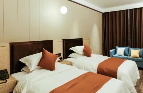 Lanshan District Hotel | GYA hotel Linyi Lanshan Hailian International Plaza