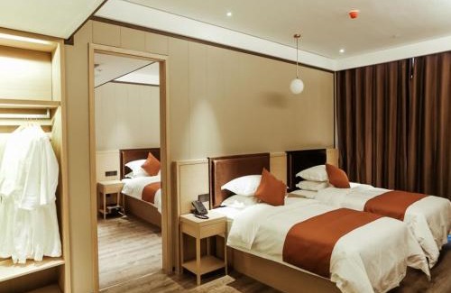 Lanshan District Hotel | GYA hotel Linyi Lanshan Hailian International Plaza