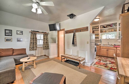 Soda Springs Cabin | Half-Mi to Trails: Rustic Soda Springs Cabin!