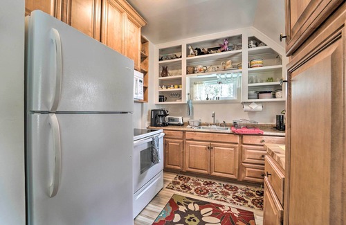 Soda Springs Cabin | Half-Mi to Trails: Rustic Soda Springs Cabin!