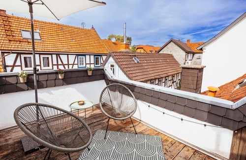 Lauterbach Apartment | Half-Timbered Apartment Lauterbach in the Heart of the Old Town