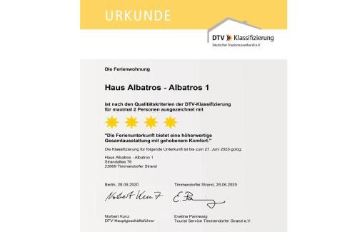 Timmendorfer Strand Apartment | Haus Albatros