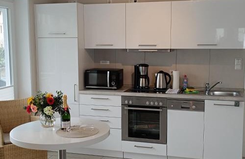 Seebad Heringsdorf Apartment | Haus Nemo - Appartement 5, Gemütliches Appartement mit Strandkorb, strandnah 50 m