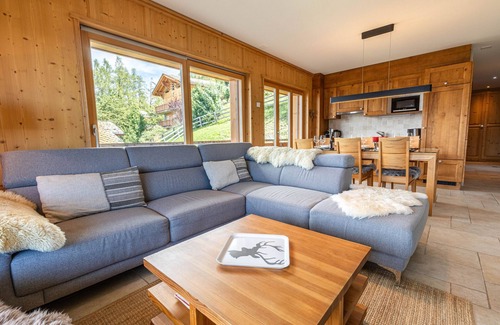 Veysonnaz Apartment | Hauts de Veysonnaz HV2 010 -SAUNA apartment 6 pers