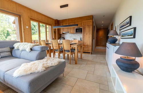 Veysonnaz Apartment | Hauts de Veysonnaz HV2 010 -SAUNA apartment 6 pers