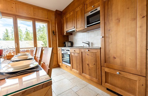 Veysonnaz Apartment | Hauts de Veysonnaz HV2 010 -SAUNA apartment 6 pers