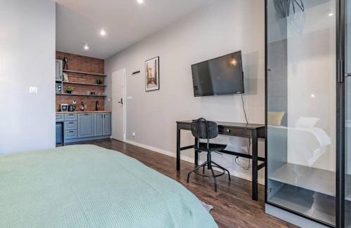 Zaspa Apartment | Hello Apartments Modern Industrial Browar Gdański