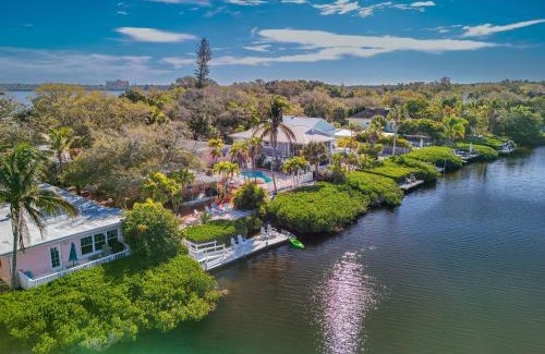 Siesta Key House | Heron Lagoon, dock, pool, the Dolphin at Siesta Key Bungalows