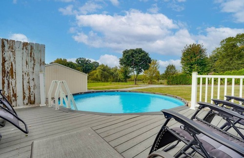 Mount Aetna House | Hershey Retreat | Pool, Spa, Sauna, Plunge, & Pond