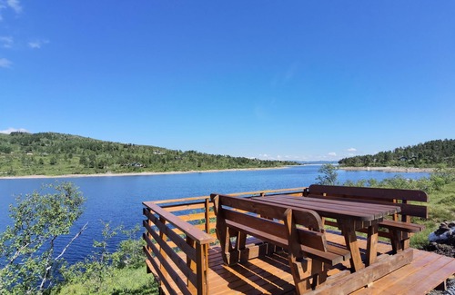 Gjemnes Municipality Cabin | High standard cabin with view, hiking and fishing Ocean boat rental possible