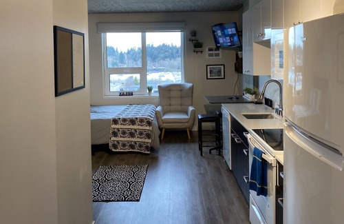 Southcenter Apartment | Highrise Studio w/ views and nearby shopping