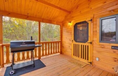 Traphill House | Hillside cabin with fire pit and mountain views!