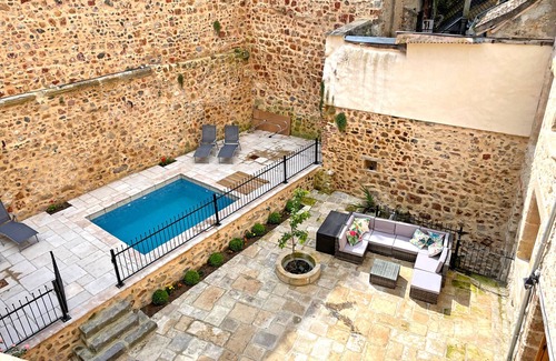 Herisson Cottage | Historic 16th-Century Cottage with Pool, Courtyard & Modern Amenities in Charming Village