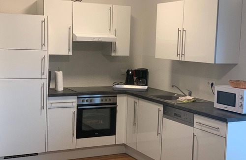 Thulsfeld Apartment | Holiday flat "Eiche" Barrier-free with lift directly on the reservoir