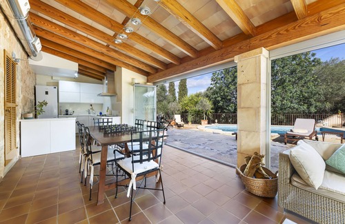 Llevant House | Holiday Home 'Finca Som Llum' with Mountain View, Wi-Fi and Air Conditioning