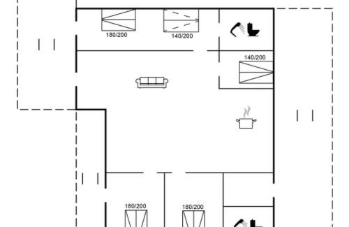 Smidstrup Strand House | Holiday Home Gjoko - 40m from the sea by Interhome