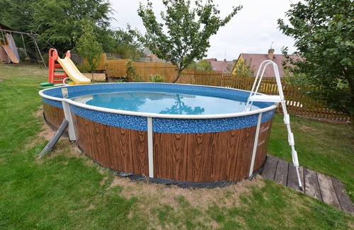 Petrohrad House | Holiday Home in Forest with Private Pool