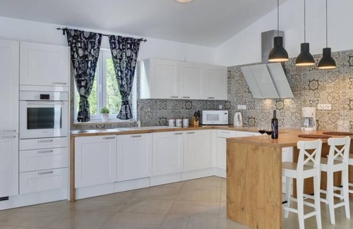 Sveta Nedelja House | Holiday Home in Nedescina with Terrace, Air condition, WIFI, Washing machine (4816-1)