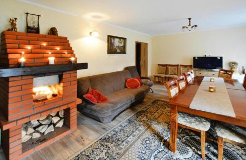 gmina Polanow Villa | Holiday home in the forest, private garden, sauna