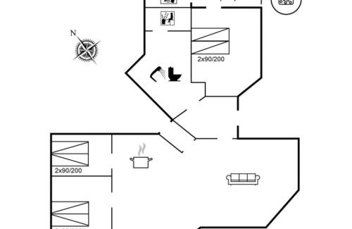 Houvig Strand House | Holiday Home Tahnee - 450m from the sea by Interhome