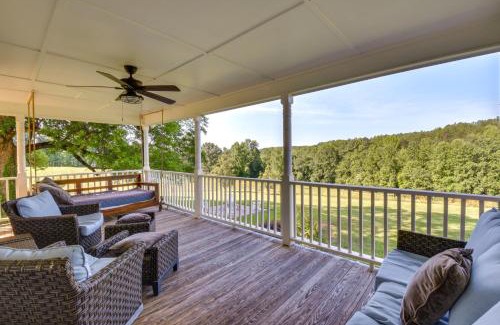 Oconee County House | Home with Fire Pit on 27 Acres in Walhalla!