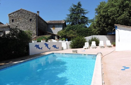 Saint-Jean-du-Pin Apartment | Homerez - Appartement for 4 ppl. with shared pool, jacuzzi and terrace at Anduze