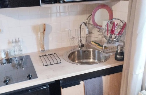Aubusson Apartment | Homerez - Charming studio in Aubusson with terrace 35 m²