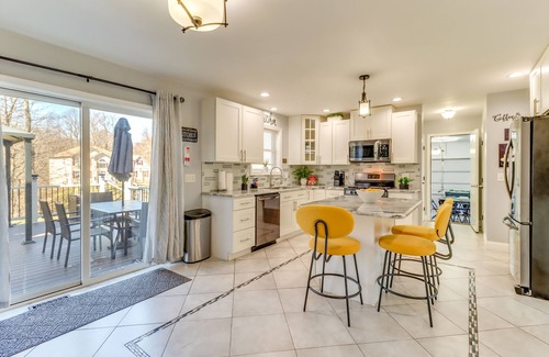 Tobyhanna House | Hot Tub & Fire Pit: Family Home in Tobyhanna