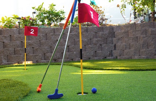 Chula Vista House | Hot Tub + Mini Golf + Gameroom + Near Downtown