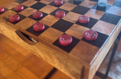 Cranberry Falls Cabin | Hot tub, theater room w/100" tv, views, firepit, 3 king beds, porch perfection!