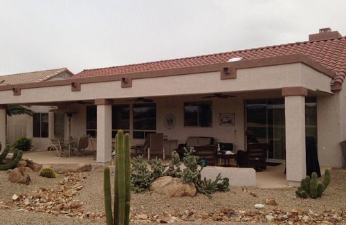 Sun City Grand-desert Horizon House | House Right on the 12th Green at Desert Springs Golf Course with Amenities