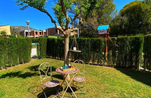 Miami Platja House | House with private garden, BBQ and community pool