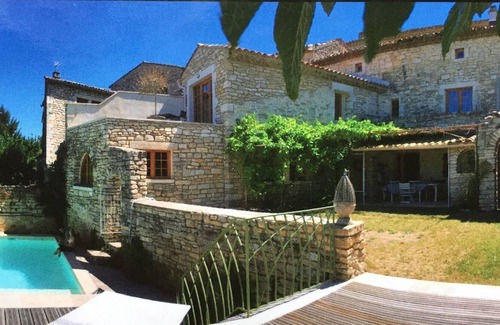 Barjac Other | House with private pool and open view, Barjac center