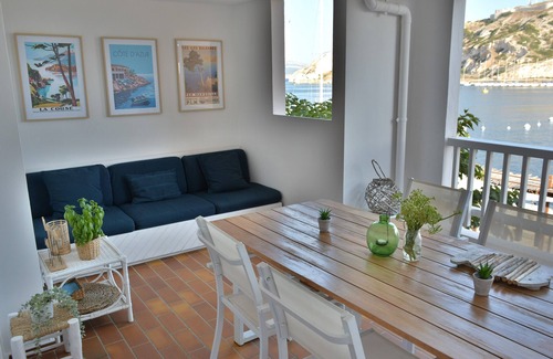 Les Iles Apartment | ILES DU FRIOUL CHARMANT T2 55m², SEA VIEW, TERRACES AND BARBECUE