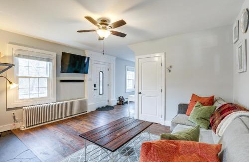 Yardley Apartment | In-Town and Walkable Historic Yardley Retreat!