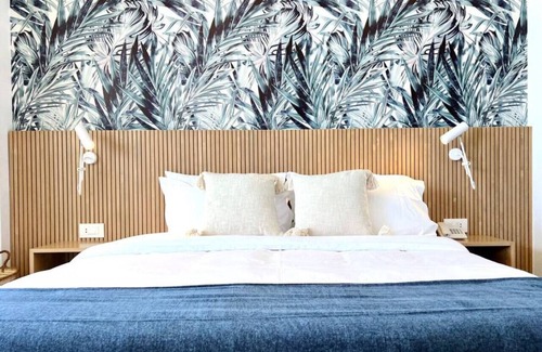 Kfardebian House | Indigo Jungle: Beachfront Exotic Room in Batroun