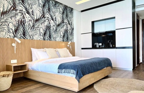 Kfardebian House | Indigo Jungle: Beachfront Exotic Room in Batroun