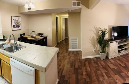 Downtown Condo | Inviting and restful fully furnished 2 bedrooms, 1 bath condo.