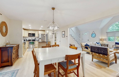 East Falmouth House | Inviting dog-friendly home with furnished deck & firepit, near golf